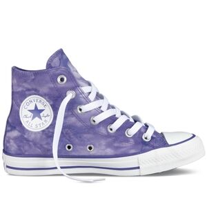Converse Tie-Dye Purple High-Tops